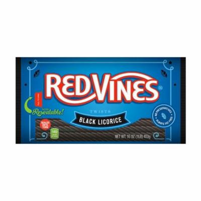 Red Vines Black Licorice Twists (Pack of 18)