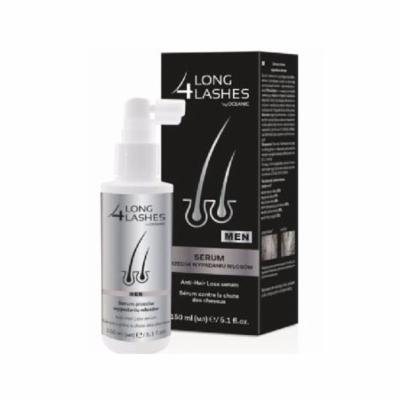 Long 4 Lashes by Oceanic, Serum Stimulating Hair Growth, 5.1 Oz (150 ml) + Makeup Blender Sponge