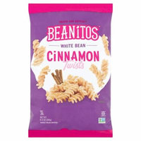 Beanitos Cinnamon Twists White Sweet Bean Snacks, 6.5 oz