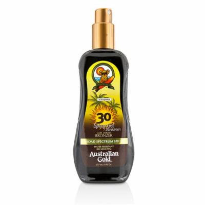 Spray Gel Sunscreen Broad Spectrum SPF 30 with Instant Bronzer-237ml/8oz