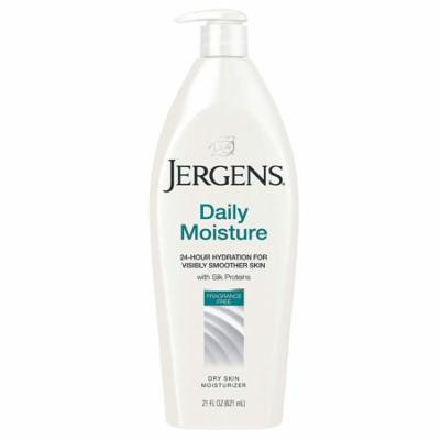 Jergens Daily Moisture Dry Skin Moisturizer Fragrance Free 21 Ounce each