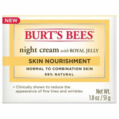 Burt's Bees Skin Nourishment Night Cream, 1.8 oz (Pack of 10)