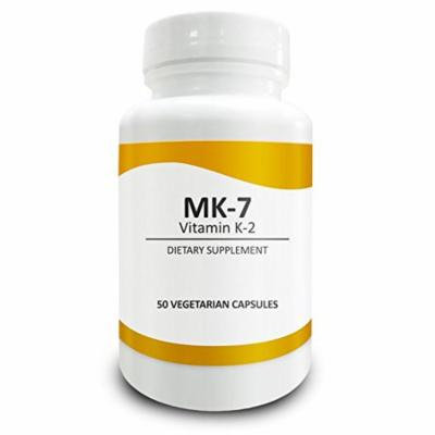 Pure Science Vitamin K2 (MK-7) 120mcg - Vitamin K2 Supplements Boost Bone Mineral Density, Strengthen Bones & Reduce Vulnerability to Fractures - 50 Vegetarian Capsules