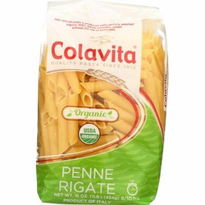 (6 Pack) Colavita Organic Penne Rigate Pasta, 1 Lb