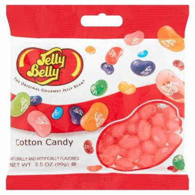 (6 Pack) Jelly Belly Cotton Candy The Original Gourmet Jelly Bean, 3.5 oz