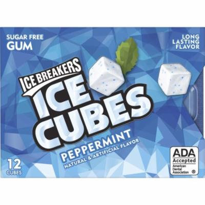 ICE BREAKERS ICE CUBES Sugar-Free Gum (Pack of 10)