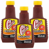(3 Pack) Cookies Original Sweet & Smoky Bar ''B'' ''Q'' Sauce, 18 oz