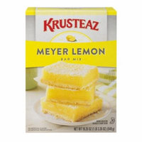(8 Pack) Krusteaz Meyer Lemon Bars Supreme Mix, 19.35-Ounce Box