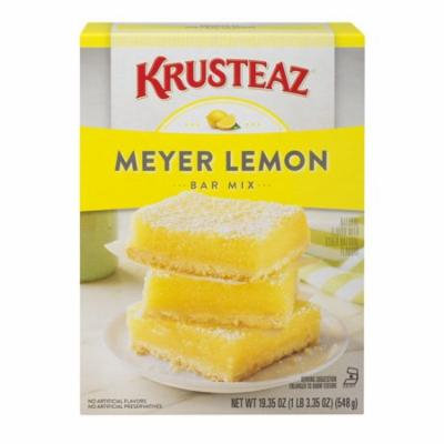 (8 Pack) Krusteaz Meyer Lemon Bars Supreme Mix, 19.35-Ounce Box