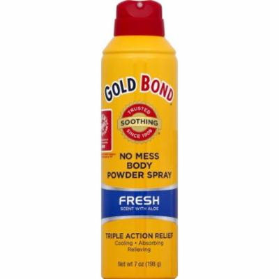 Gold Bond Fresh Triple Action Relief Powder Spray - 7 Oz (Pack of 2)