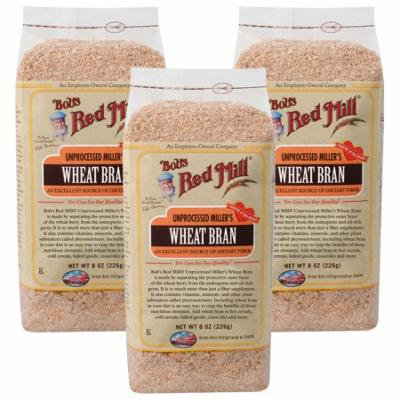 (12 Pack) Bobs Red Mill Wheat Bran, 8 oz