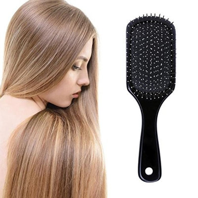 1 Pack Comb Hair Brush Massage Wooden Vent Brushes Care SPA Massager Combs Combo Pocket Long Round Handle Holder Pretty Popular Beard Natural Grooming Kids Travel Kit