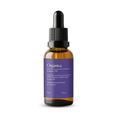 Organica Castor Oil for muscle pain, knee pain & joint pain. 100% organic hair and lash growth therapy oil.
