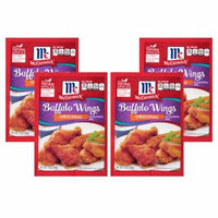(4 Pack) McCormick Original Buffalo Wing Seasoning Mix, 1.6 oz