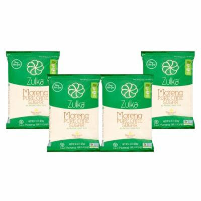 (4 Pack) Zulka Morena Pure Cane Sugar, 4 lb
