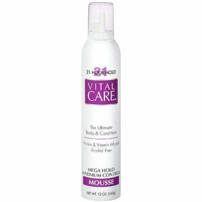 (2 Pack) Vita Care 21 Hour Hold Mousse, 12 oz