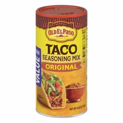 (2 Pack) Old El Paso Taco Original Seasoning Mix, Value Size, 6.25 oz