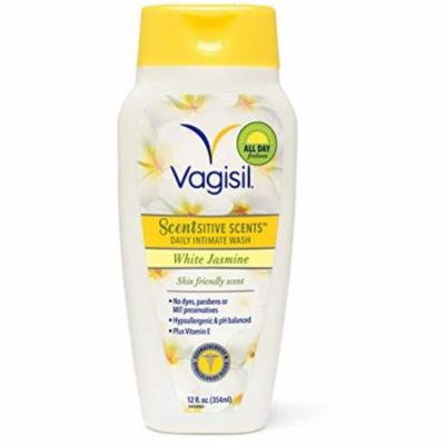 2 Pack - Vagisil Wash Scentsitive Scents White Jasmine 12 oz