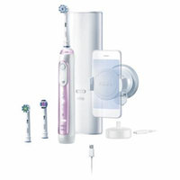 Oral-B 9600 Electric Toothbrush, 3 Brush Heads, Powered by Braun, Sakura Pink