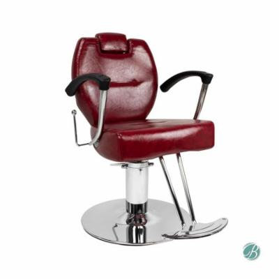 HERMAN All Purpose Styling Chair CRIMSON Perfect for Beauty Salon, Styling Station, Barbershop