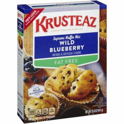 Krusteaz, Supreme Muffin Mix, Wild Blueberry (Pack of 6)
