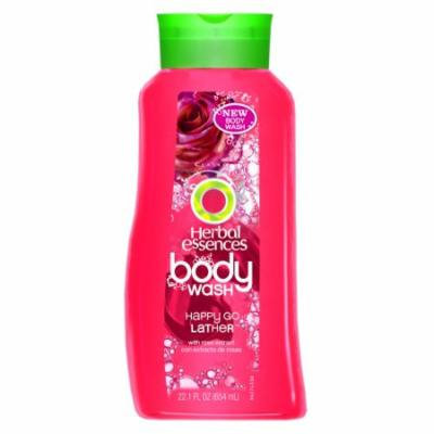 Herbal Essences Happy Go Lather Body Wash lasting fragrance 22.1oz Each
