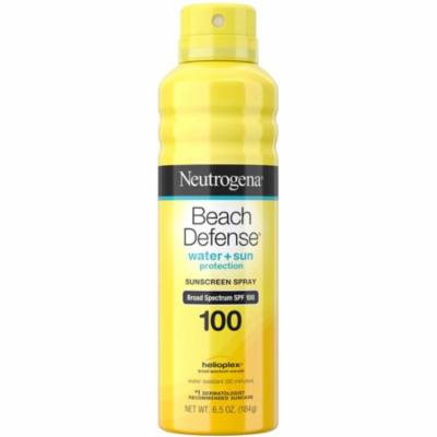 Neutrogena Beach Defense Body Spray Sunscreen with Broad Spectrum SPF 100, Water-Resistant and Oil-Free Sun Pro