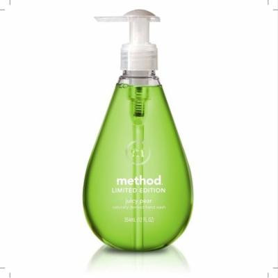 3 Pack - Method Limited Edition Gel Hand Wash, Juicy Pear 12 oz