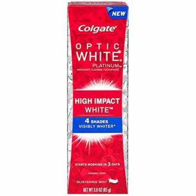 Colgate Optic White Platinum High Impact White (Pack of 18)