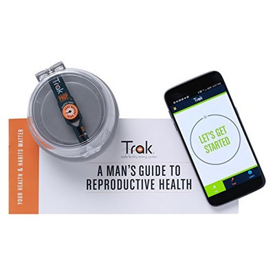 Trak at Home Male Fertility Sperm Test System with Trak Engine and 4 Tests (HSA/FSA Approved)