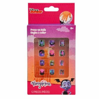 Vampirina Girls Press On Nails Kids Nail Art Childrens Cosmetics 12 Piece Set
