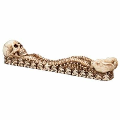 Skull Vertabrae Incense Burner