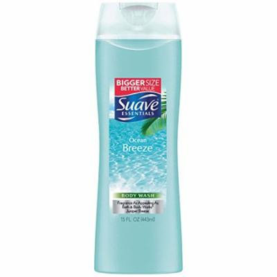 Suave Essentials Body Wash, Ocean Breeze (Pack of 16)