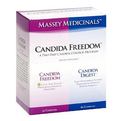 MASSEY MEDICINALS Candida Control Program, 1 Each