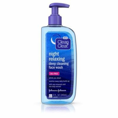 Clean & Clear 1117788 Face Wash Night Relaxing 8-3-8 Fluid Ounce