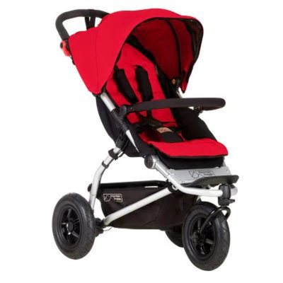 Mountain Buggy Swift Compact Stroller, Berry