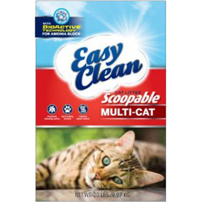 Pestell Pet Products EASY CLEAN MULTI-CAT SCOOPABLE CAT LITTER