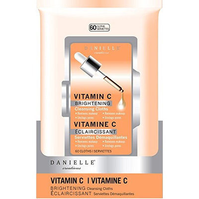 Danielle Creations 60-Count Vitamin C Brightening Makeup Remover Wipes