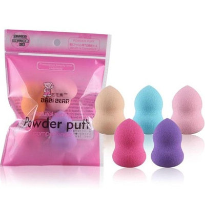 Makeup Sponges,Putars 5Pcs Fashion Professional Makeup Blender Foundation Puff Multi Shape Beauty Sponges for Face Make Up