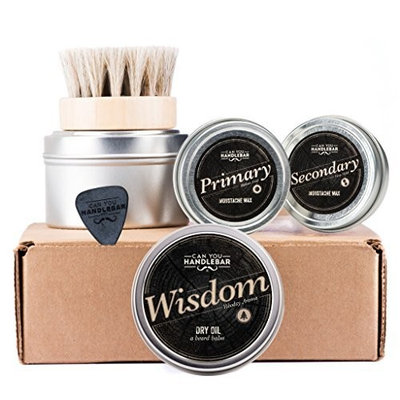 Basic Beard Care Kit - Wisdom Beard Dry Oil by CanYouHandlebar