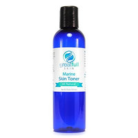 Bio-Marine Toner By GreatFull Skin - 100% Natural Alcohol Free Facial Toner - Sea Kelp, Witch Hazel, and Rose Water - 4.5 Ounces