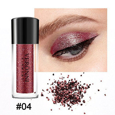 Fenleo Diamond Eye Shadow Makeup Pearl Metallic Eyeshadow Makeup 12 Colors Available