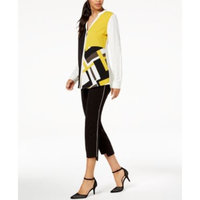 Colorblocked Top & Step-Hem Pants, Created for Macy's