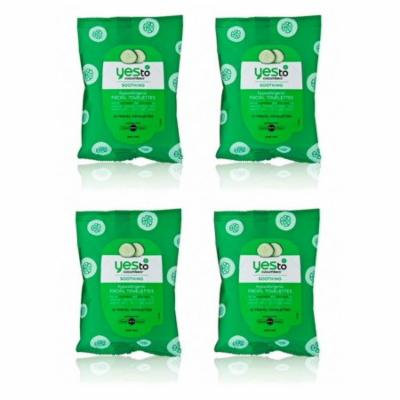 Yes To Cucumbers Soothing Hypoallergenic Facial Wipes + Yes to Tomatoes Moisturizing Single Use Mask