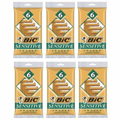 Bic Sensitive Single Blade Razor Disposables, 36 Count + Yes to Tomatoes Moisturizing Single Use Mask