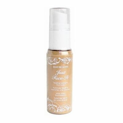 Hard Candy Just Face It Foundation, 776 Porcelain + Yes to Tomatoes Moisturizing Single Use Mask