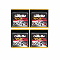 Gillette Trac II Plus Refill Razor Blades 10 ct. (Pack of 4) + Yes to Tomatoes Moisturizing Single Use Mask