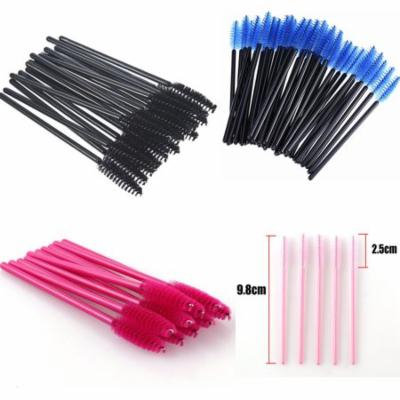 50Pcs Disposable Mascara Wands Eyelash Brushes Lash Extension Applicator Spooler Tool