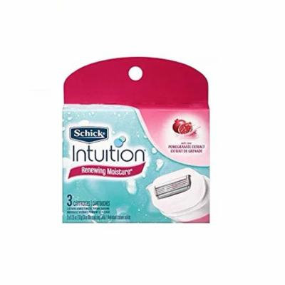 Schick Intuition Plus Renewing Moisture Razor Handle with 2 Refill Blades + Yes to Coconuts Moisturizing Single Use Mask