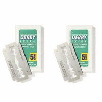 Derby Extra Double Edge Blades, 5 ct. (Pack of 2) + Yes to Coconuts Moisturizing Single Use Mask